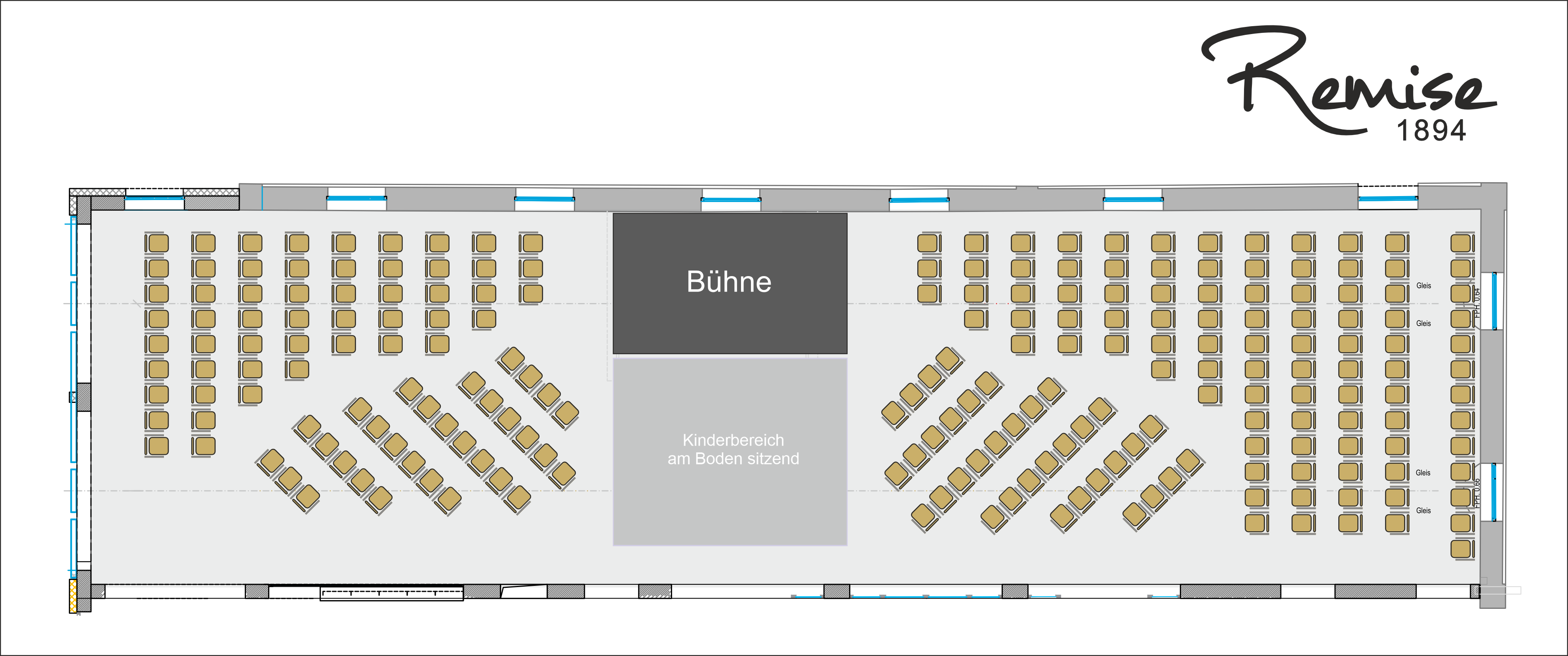 Saalplan Remise 2024